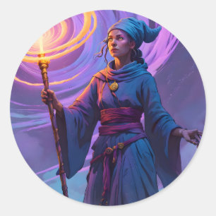 Der Arkane Pfad -  Runder Aufkleber