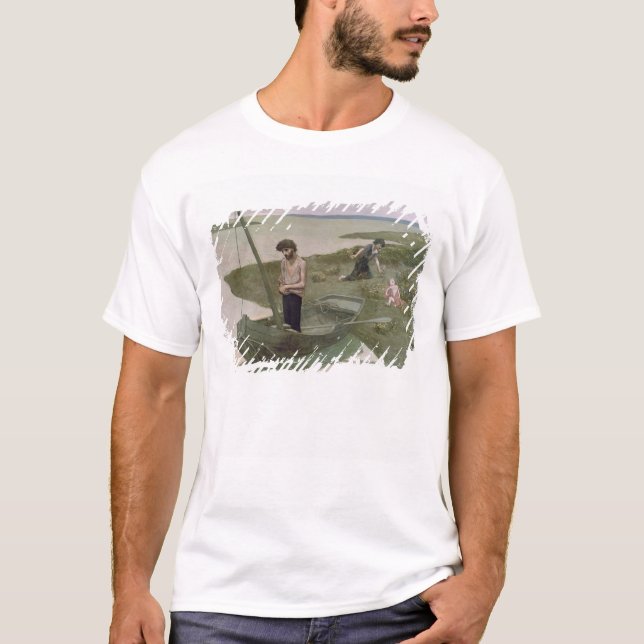 Der arme Fischer, 1881 T-Shirt (Vorderseite)