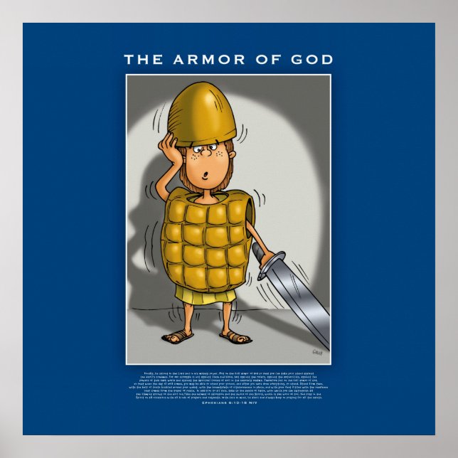 DER ARMOR GOTTES POSTER (Vorne)