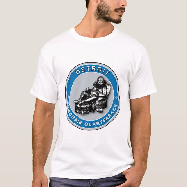DER ARMSTUHL QB - Detroit T-Shirt (Vorderseite)