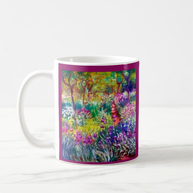 Der Artist's Garden in Giverny Kaffeetasse (Links)