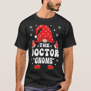 Der Arzt Gnome Matching Familie Weihnachten Pajama T-Shirt