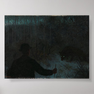 Der Aschenputtel und der Wolf Poster