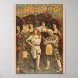 Der Assistent des Oz Retro Theaters Poster