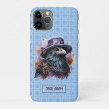 Der Assistent für Wasserfarben Raven Bird - Anpass