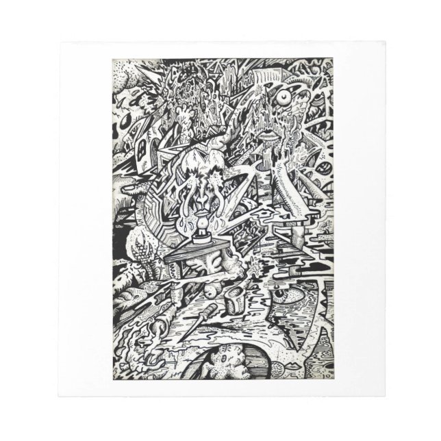 Der Assistent oder eine freigegebene Konfiguration Notizblock (Vorderseite)