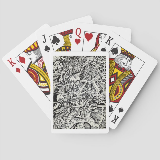 Der Assistent oder eine freigegebene Konfiguration Spielkarten (Rückseite)