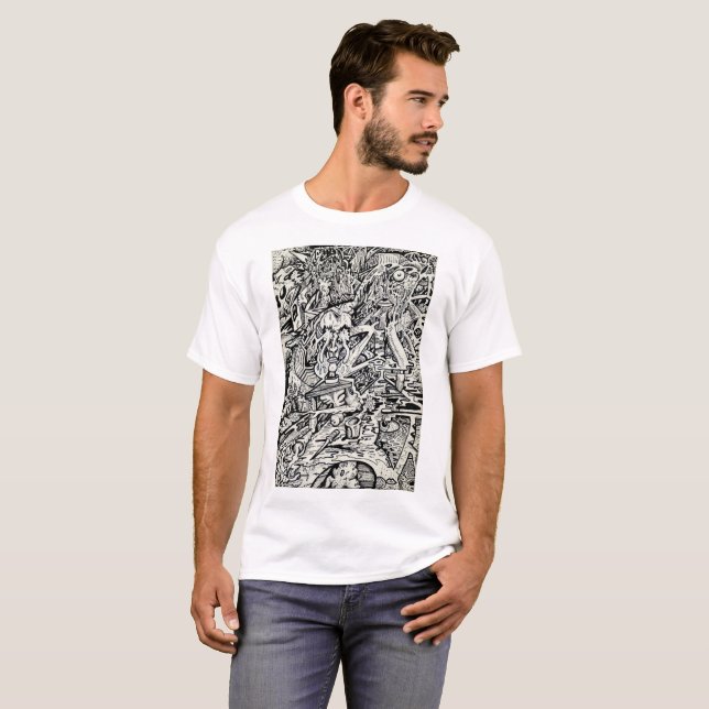 Der Assistent oder eine freigegebene Konfiguration T-Shirt (Vorne ganz)