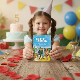 Der Assistent von OZ™ | Custom Happy Birthday Karte