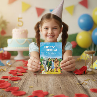 Der Assistent von OZ™ | Custom Happy Birthday Karte