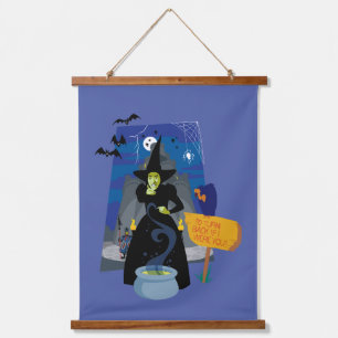 Der Assistent von OZ™   Die Wicke Wandteppich Mit Holzrahmen