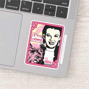 Der Assistent von OZ™   Dorothy™ & Toto™ - H Aufkleber