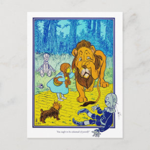 Der Assistent von Oz: Du solltest dich schämen! Postkarte