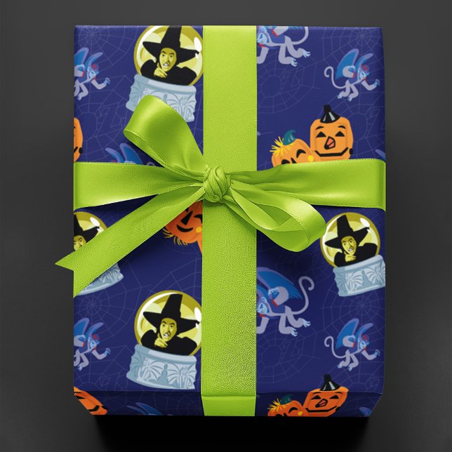 Der Assistent von OZ™ | Halloween-Hexenmuster Geschenkpapier Set (Wrapped gift)