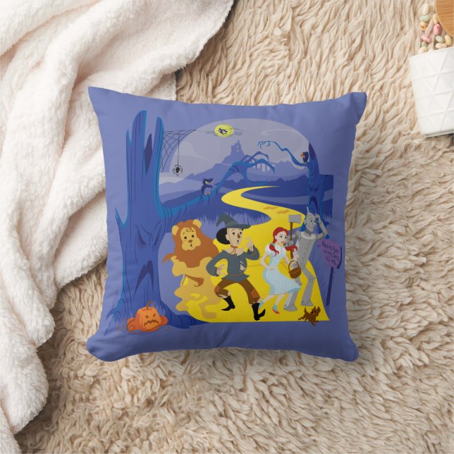 Der Assistent von OZ™ | Halloween Spuk Forest Kissen (Decke)