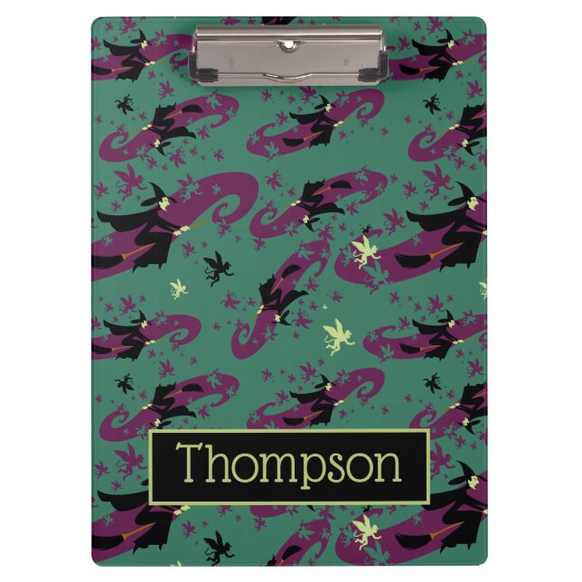 Der Assistent von OZ™ | Hexenmuster Klemmbrett (Vorderseite)