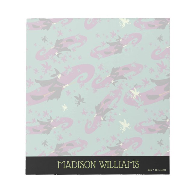 Der Assistent von OZ™ | Hexenmuster Notizblock (Vorderseite)