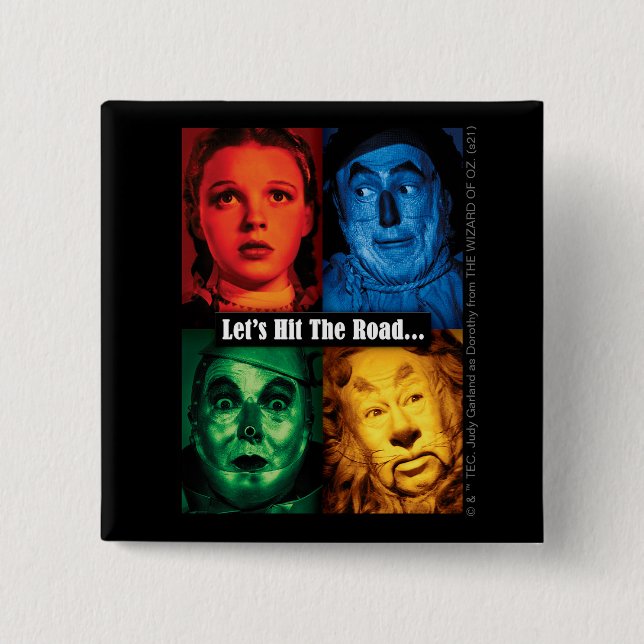 Der Assistent von OZ™ | Lasst uns die Straße überw Button (Vorderseite)