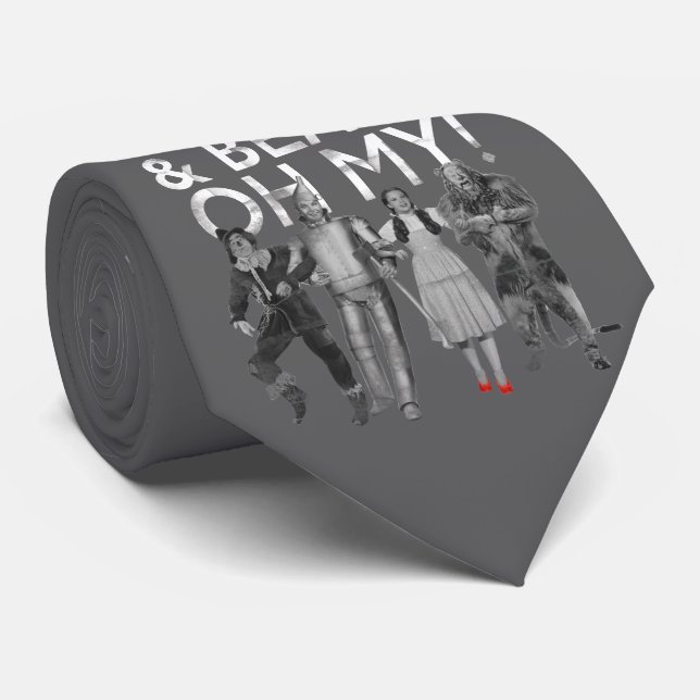 Der Assistent von OZ™ | Löwen Tigers & Bars Oh My! Krawatte (Gerollt)