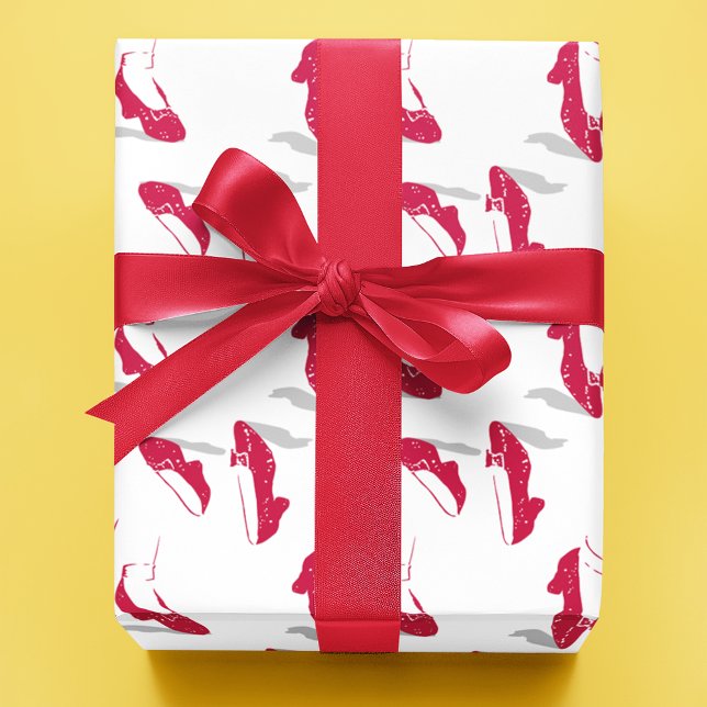 Der Assistent von OZ™ | Ruby Slippers™ Muster Geschenkpapier Set (Wrapped gift)