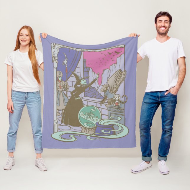 Der Assistent von OZ™ | Storybook Wicked Witz™ Fleecedecke (Beispiel)