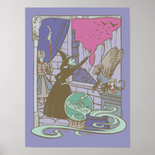 Der Assistent von OZ™ Storybook Wicked Witz™ Poster