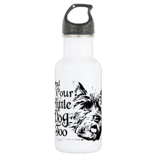 Der Assistent von OZ™ Und auch dein kleiner Hu Edelstahlflasche