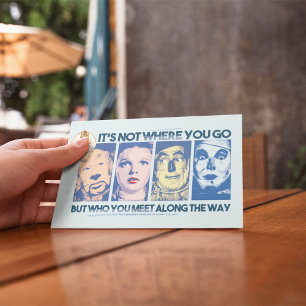 Der Assistent von OZ™   Wer Sie unterwegs treffen Postkarte