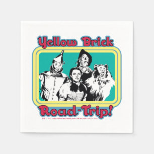 Der Assistent von OZ™ Yellow Brick Road-Trip! Serviette