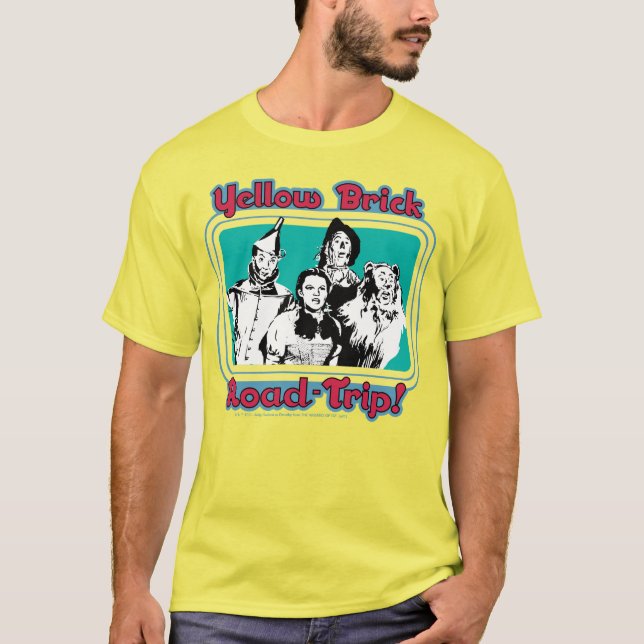 Der Assistent von OZ™ | Yellow Brick Road-Trip! T-Shirt (Vorderseite)