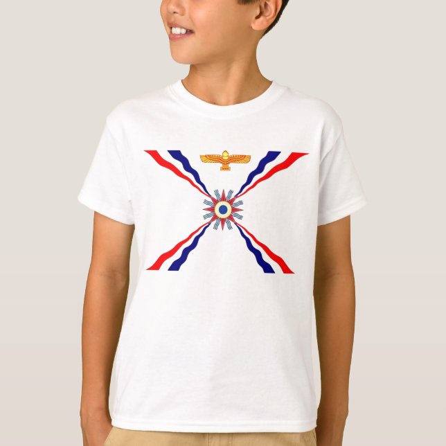 Der Assyrian Chaldean Syriac Speicher T-Shirt (Vorderseite)