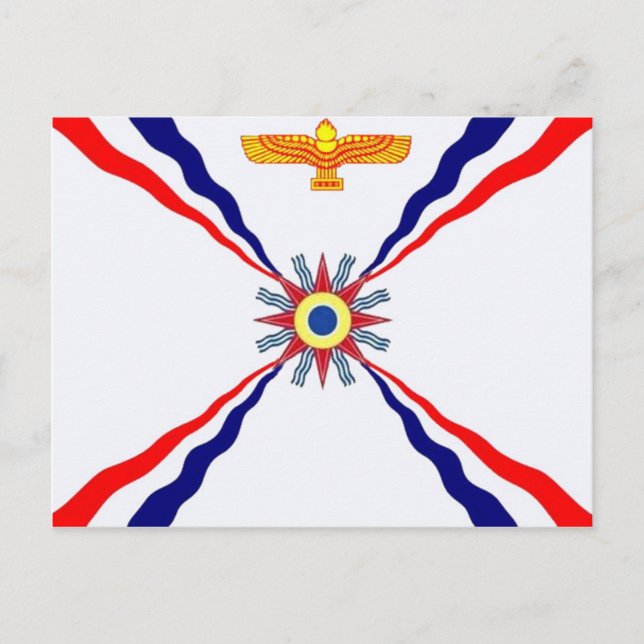 Der assyrische Chaldäan Syriac Store Postkarte (Vorderseite)