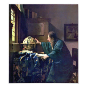 Der Astronom Johannes Vermeer Fotodruck