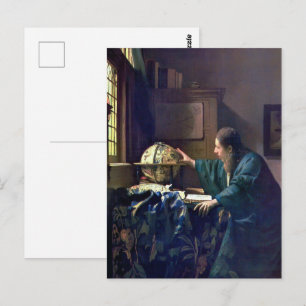 Der Astronom Johannes Vermeer Postkarte