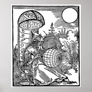 Der Astronom Poster