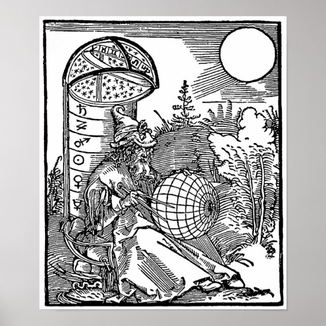 Der Astronom Poster (Vorne)