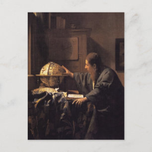Der Astronom Postkarte