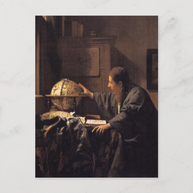 Der Astronom Postkarte (Vorderseite)