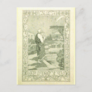 Der Astronom Postkarte
