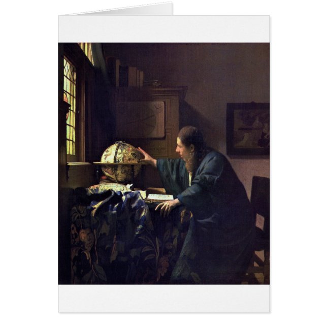 Der Astronom von Johannes Vermeer (Vorne)