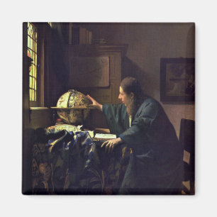 Der Astronom von Johannes Vermeer Magnet