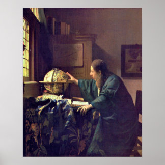 Der Astronom von Vermeer - Poster