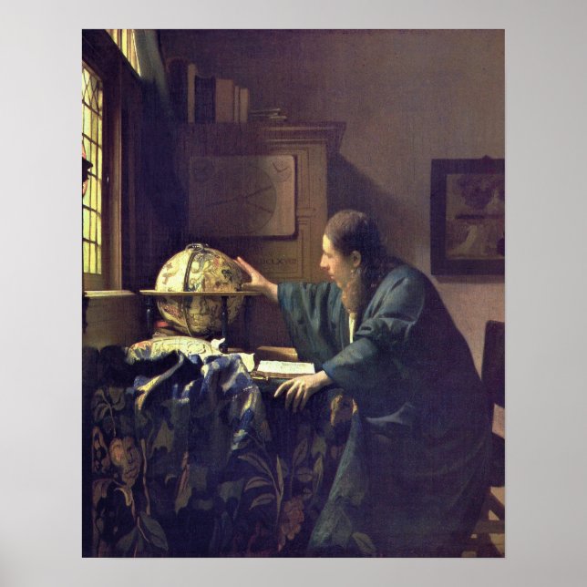 Der Astronom von Vermeer - Poster (Vorne)