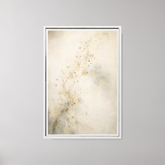 Der Atem zwischen Karten | Museum Botanische Wand Leinwanddruck