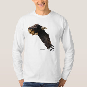 Der atemberaubende Bald-Adler geht zum Himmel T-Shirt