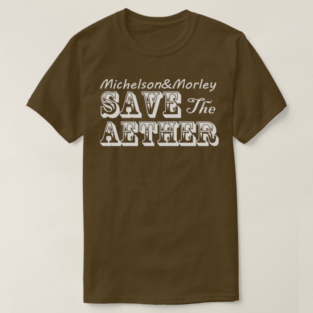 Der Äther gerettet T-Shirt (Design vorne)