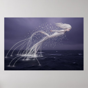 Der ätherische Flug des Ozeangeistes Poster