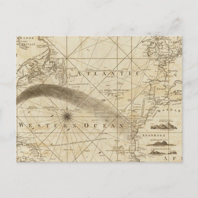 Der Atlantik Postkarte (Vorderseite)