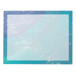 Der Atlantik vor der Küste der Bahamas Notizblock