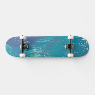 Der Atlantik vor der Küste der Bahamas Skateboard